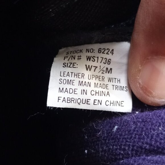 Vintage 90s Professional Wolverine Series Leather Hiker Boots - Picture 9 of 9